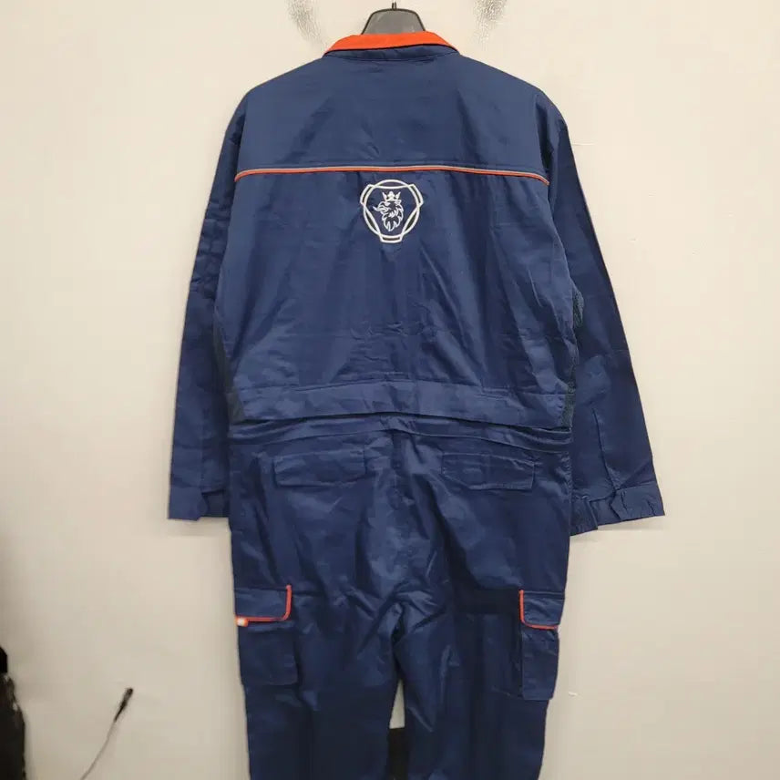 [BUNJANG] Uniboss Jumpsuit Coverall (Spring/Autumn) / [110/XXL] 유니보스 작업복 점프수트 정비복 (춘추용)