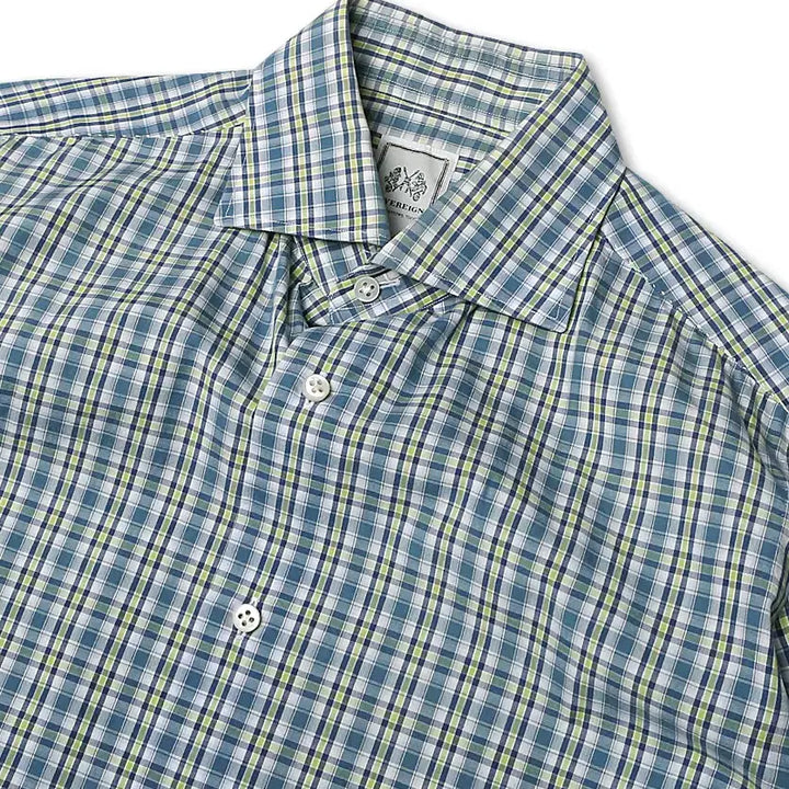 [BUNJANG] Sovereign House Tokyo Classic Check Shirt / 소버린 하우스 [Sovereign House] 도쿄 클래식 체크 셔츠