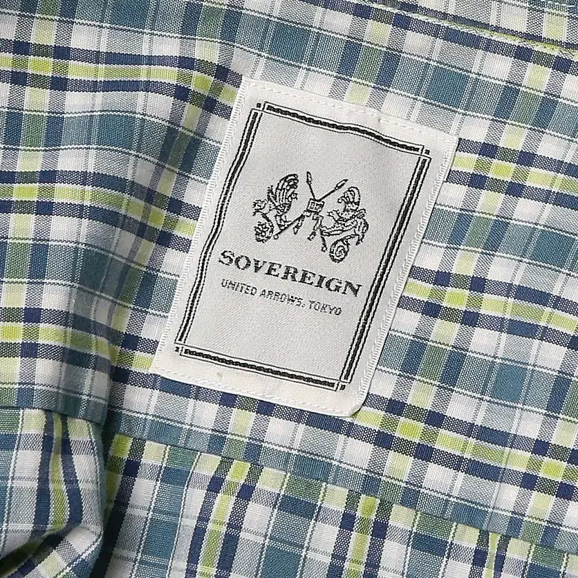 [BUNJANG] Sovereign House Tokyo Classic Check Shirt / 소버린 하우스 [Sovereign House] 도쿄 클래식 체크 셔츠