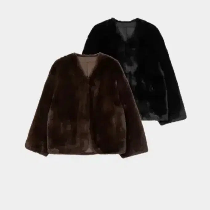 [SOLD OUT] 마이림 플러피 루쏘 가디건 jk 브라운