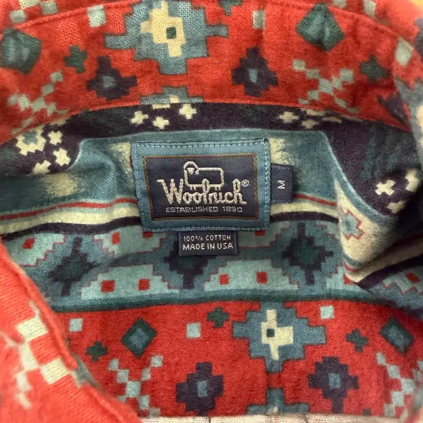 [BUNJANG] Woolrich Navajo Flannel Shirt / 울리치 나바호 플란넬 셔츠