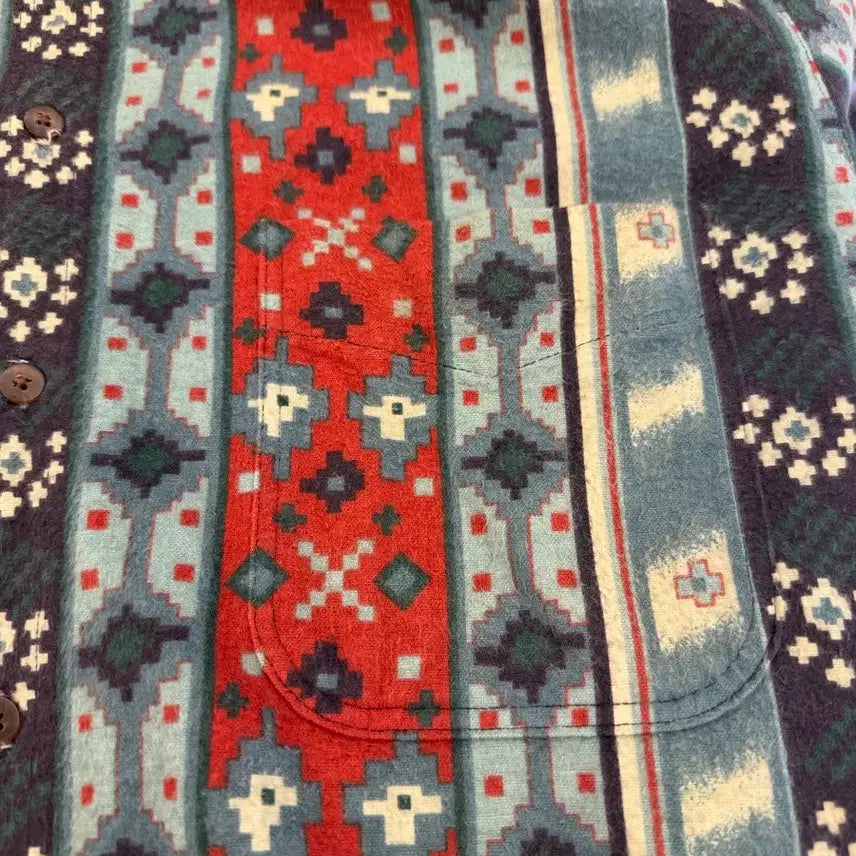 [BUNJANG] Woolrich Navajo Flannel Shirt / 울리치 나바호 플란넬 셔츠