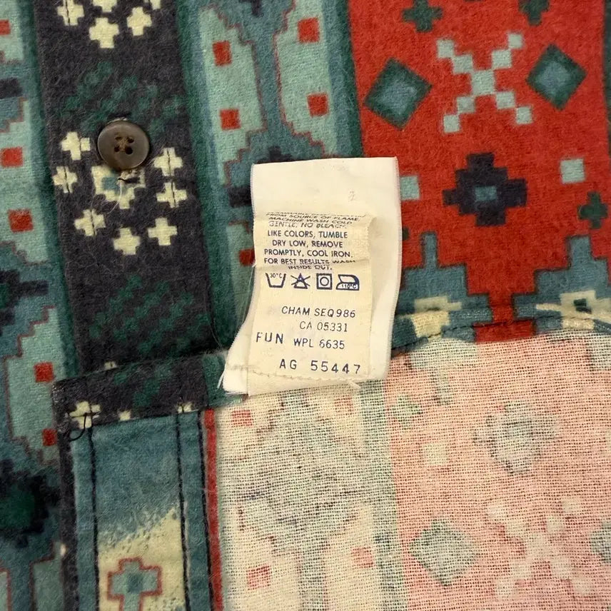 [BUNJANG] Woolrich Navajo Flannel Shirt / 울리치 나바호 플란넬 셔츠