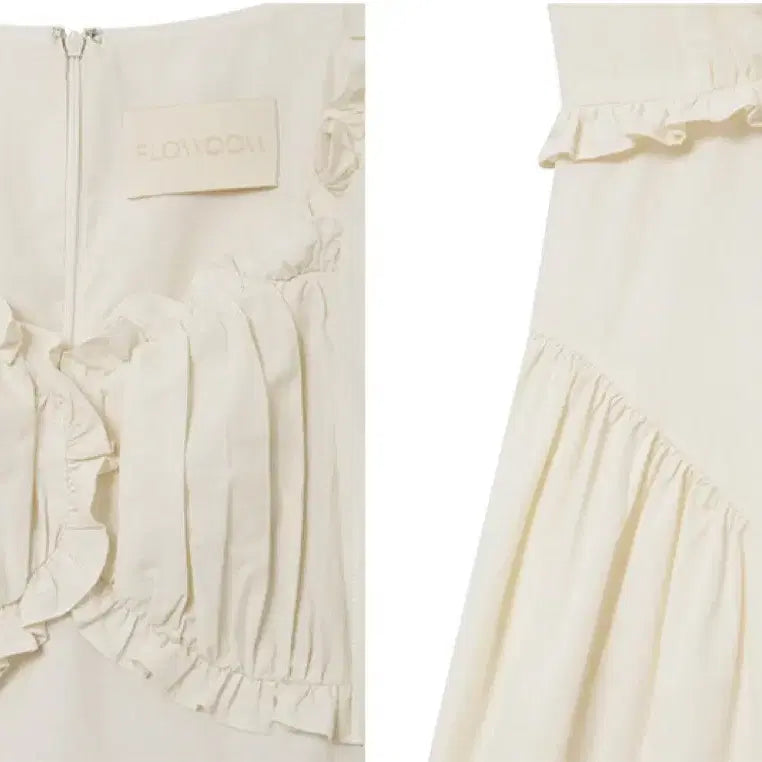 [BUNJANG] Floom Chichi Dress Cream XS / 플로움 치치 드레스 chichi dress 크림 xs (공홈 품절)