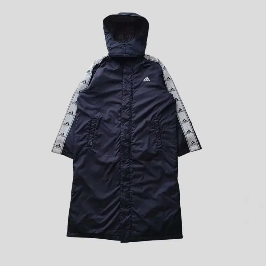 [BUNJANG] Adidas Long Padded Jumper (S) / 아디다스 돕바 롱 점퍼