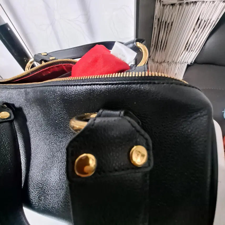 [BUNJANG] MCM Cylinder Bag / 새가방 MCM 정품 원통 가죽 실린더백