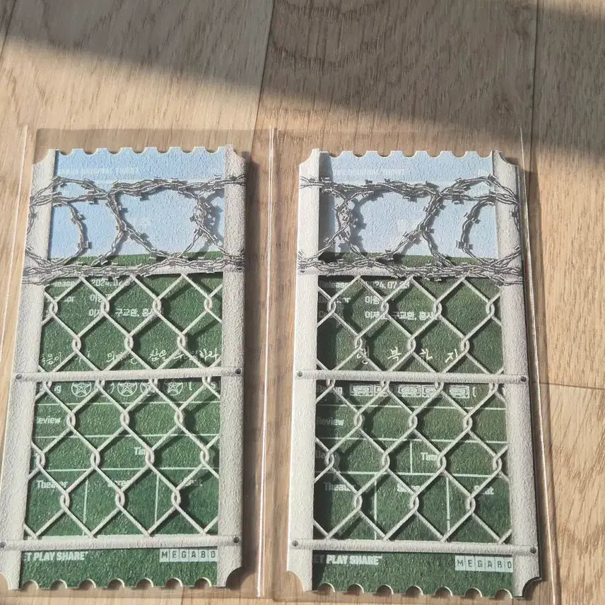 [BUNJANG] Escape Original Ticket Bundle Set / 탈주 오리지널 티켓 2종 일괄