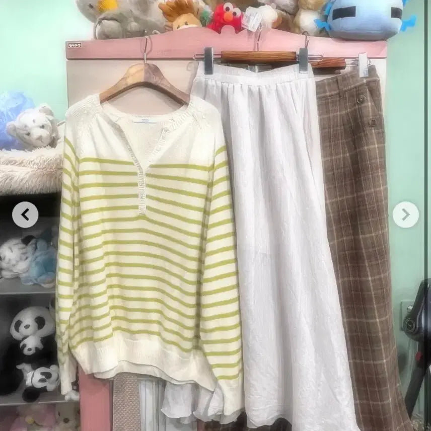 [BUNJANG] Kamomesanjyo Green Tea Coordination Set / 카모메산장 녹차 코디 세트