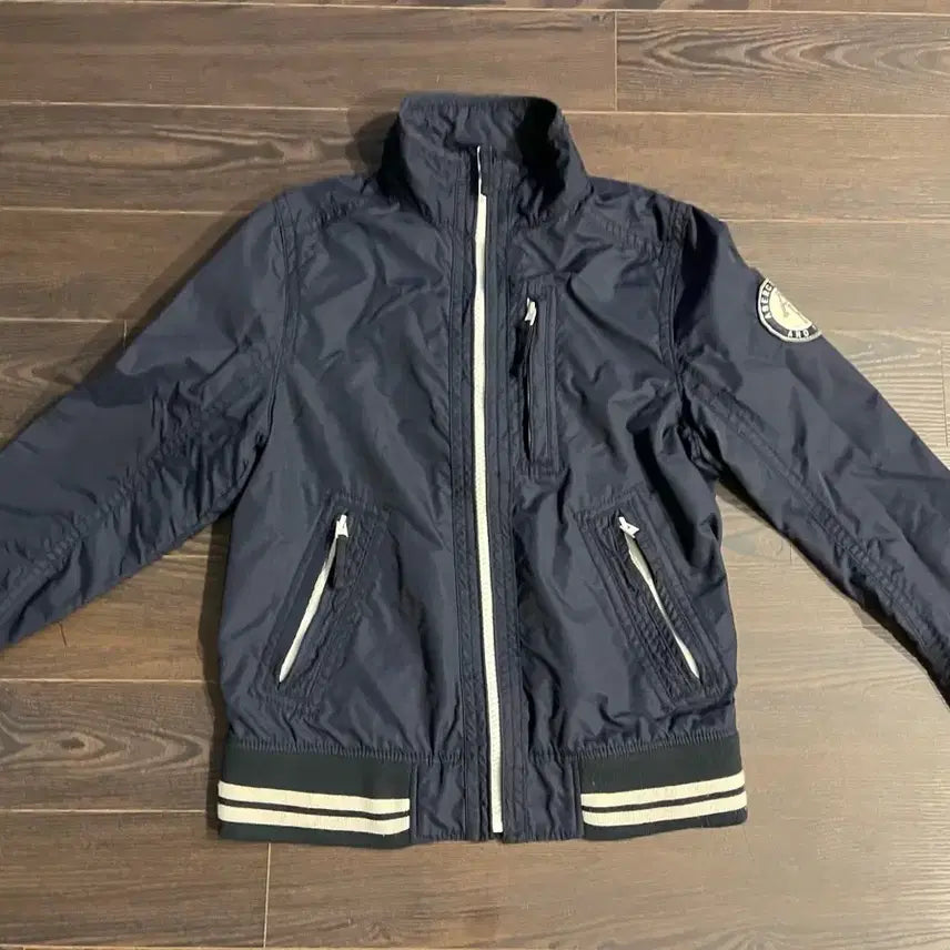 [BUNJANG] Abercrombie Navy Blouson Jacket S / 아베크롬비 네이비 블루종 점퍼 S