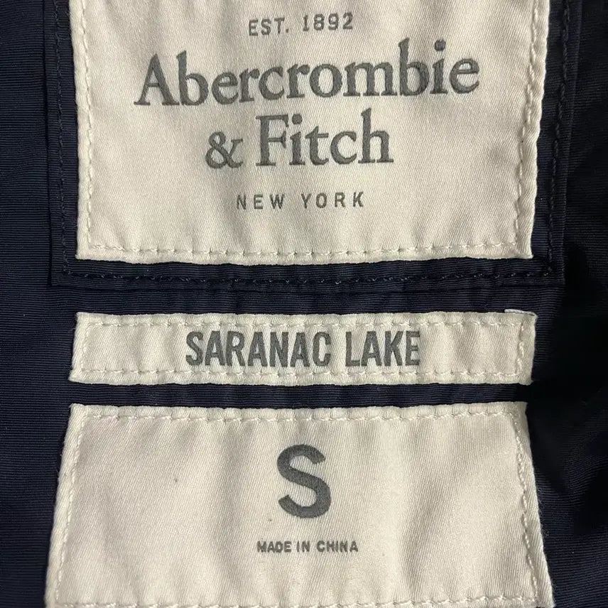 [BUNJANG] Abercrombie Navy Blouson Jacket S / 아베크롬비 네이비 블루종 점퍼 S