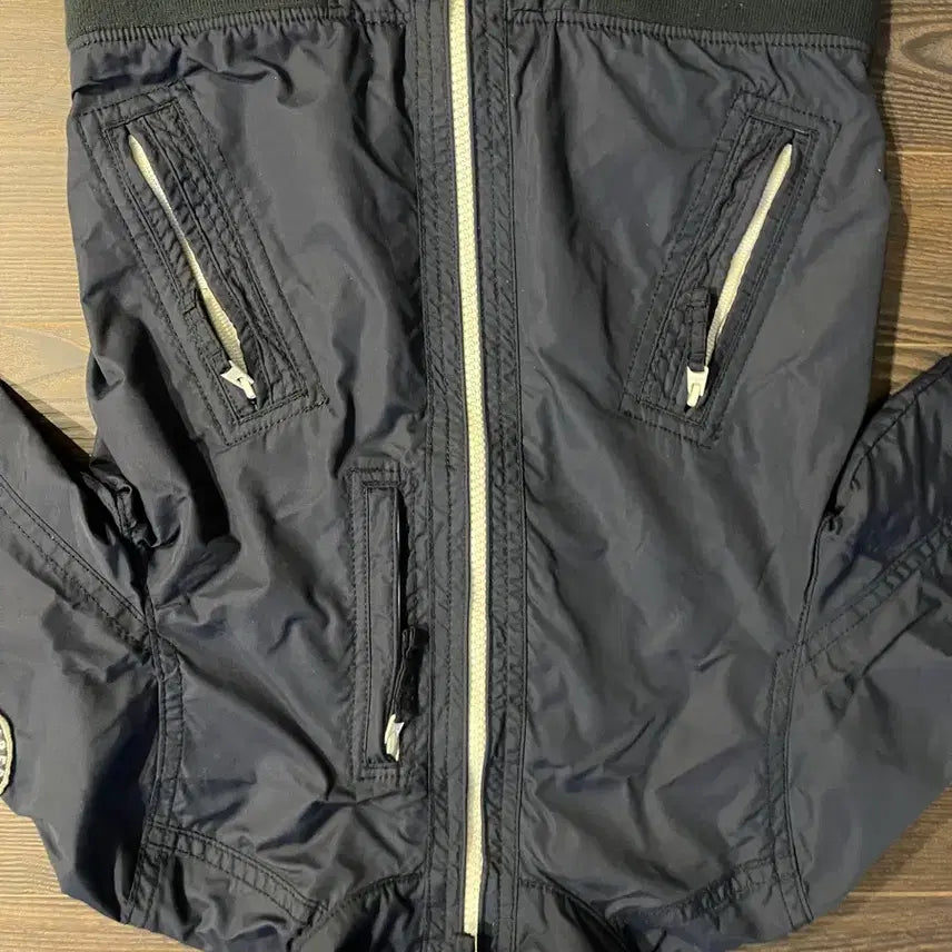 [BUNJANG] Abercrombie Navy Blouson Jacket S / 아베크롬비 네이비 블루종 점퍼 S