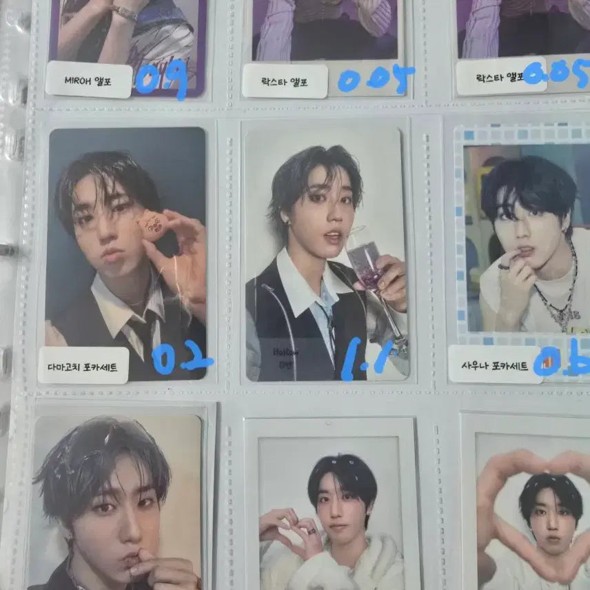 [SOLD OUT] 스키즈 포카 양도 방찬 리노 창빈 현진 유닛
