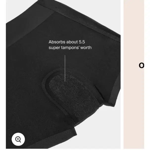 [BUNJANG] Knix Seamless Period Underwear - M Size / [미사용 새상품] 정가 8만원 Knix 심리스 사각 생리 팬티 M사이즈