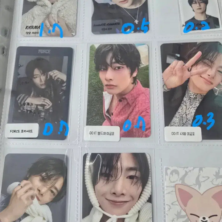 [SOLD OUT] 스키즈 포카양도 한 필릭스 승민 아이엔