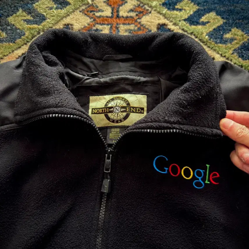[BUNJANG] Google North End Fleece Jacket / Vintage Google Fleece jacket