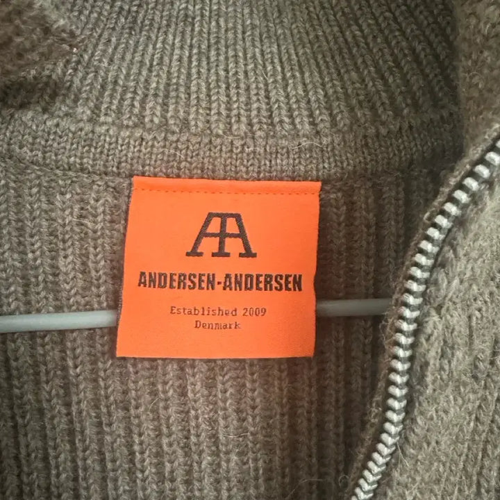 [BUNJANG] Andersson Bell Taupe Full-zip Jacket / 안데르센 풀집업 타우페 L