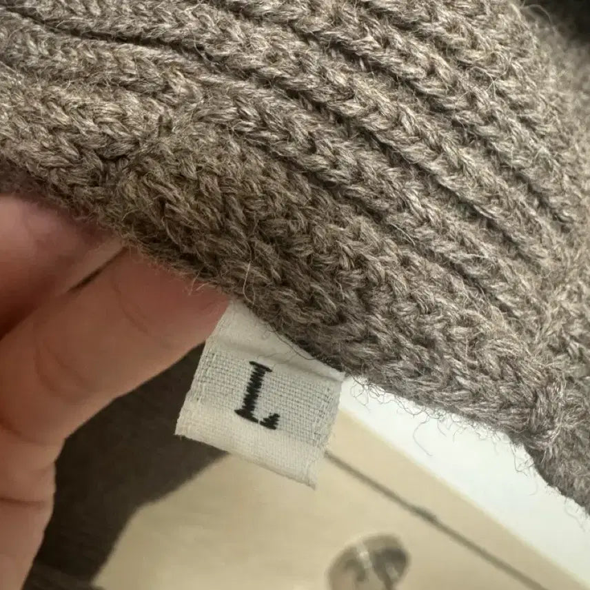 [BUNJANG] Andersson Bell Taupe Full-zip Jacket / 안데르센 풀집업 타우페 L