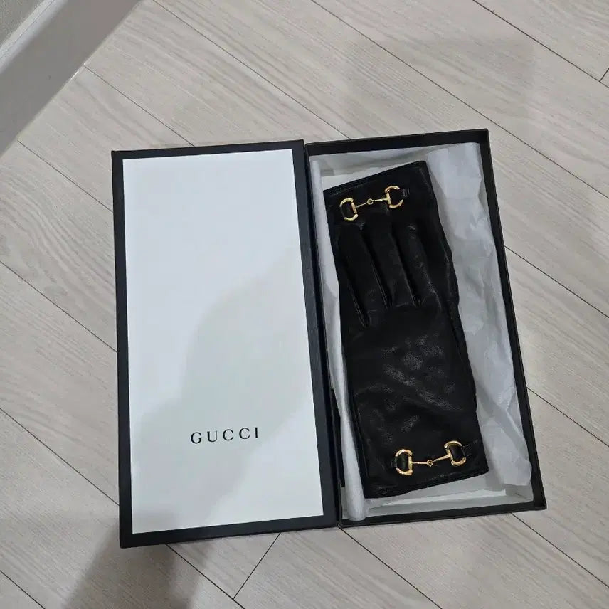 [BUNJANG] Gucci Horsebit Leather Gloves M / 구찌 홀스빗 가죽 장갑 M