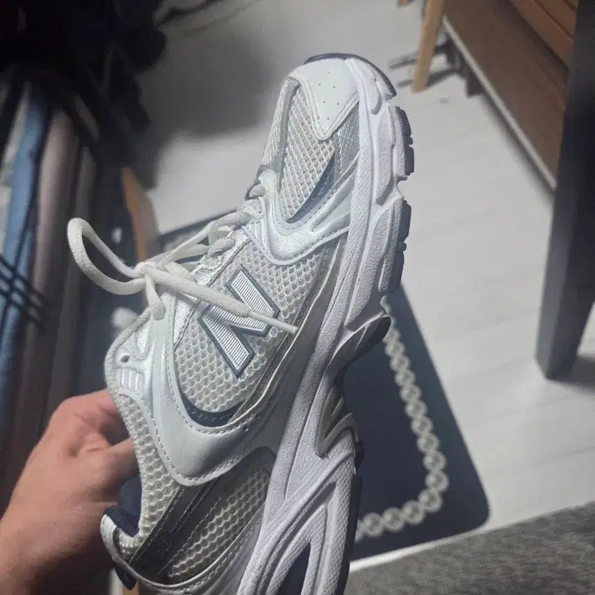 [BUNJANG] New Balance 530 White Silver Sneakers / 뉴발란스 530 화이트 실버 운동화