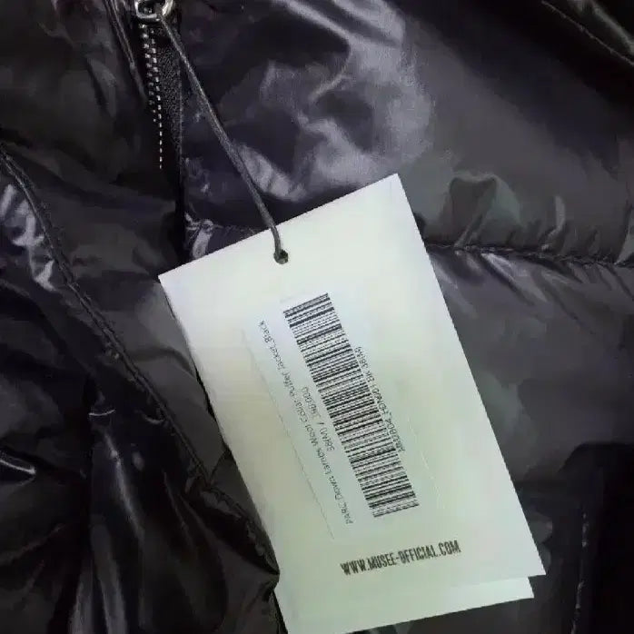 [BUNJANG] Muse Down Lambswool Fur Collar Padded Jacket - Black (M) / 뮤제 다운 램스울 퍼 카라 패딩 자켓  - 블랙,38(M)