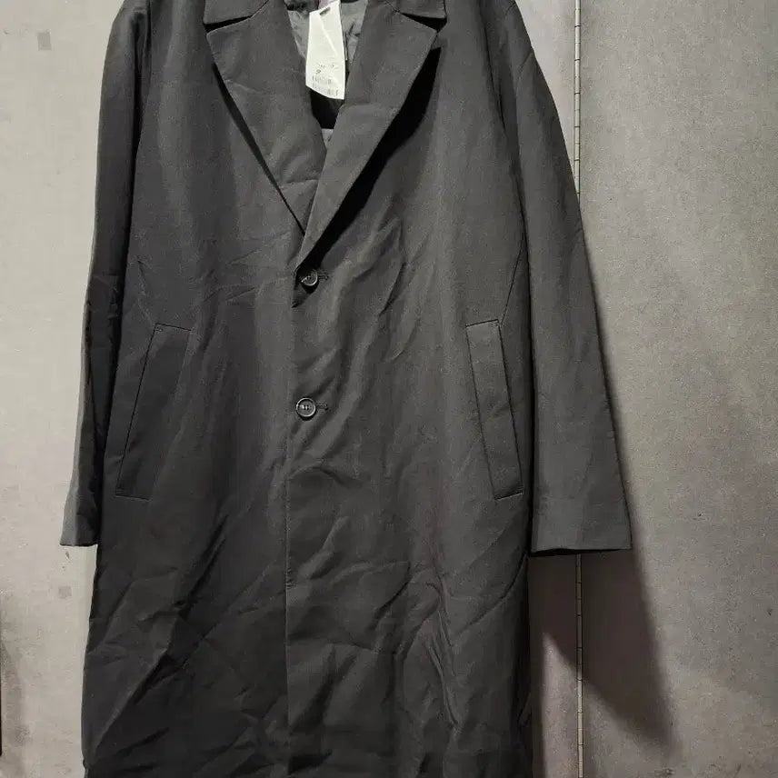 [BUNJANG] Project M Black Long Coat / 가성비 최고  프로젝트M블랙 롱 코트 새상품