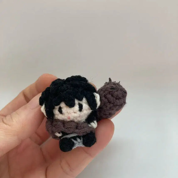 [BUNJANG] Toji Fushiguro Miniature Crochet Keyring / 토우지 미니뜨개 키링