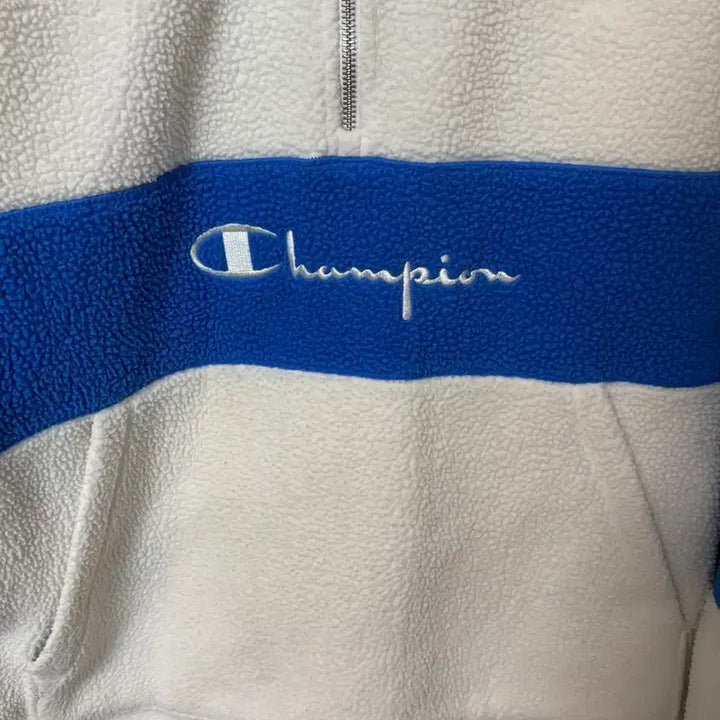 [BUNJANG] Champion Fleece Half Zip-Up Jacket / Champion 챔피온 뽀글이 하프집업 플리스 M