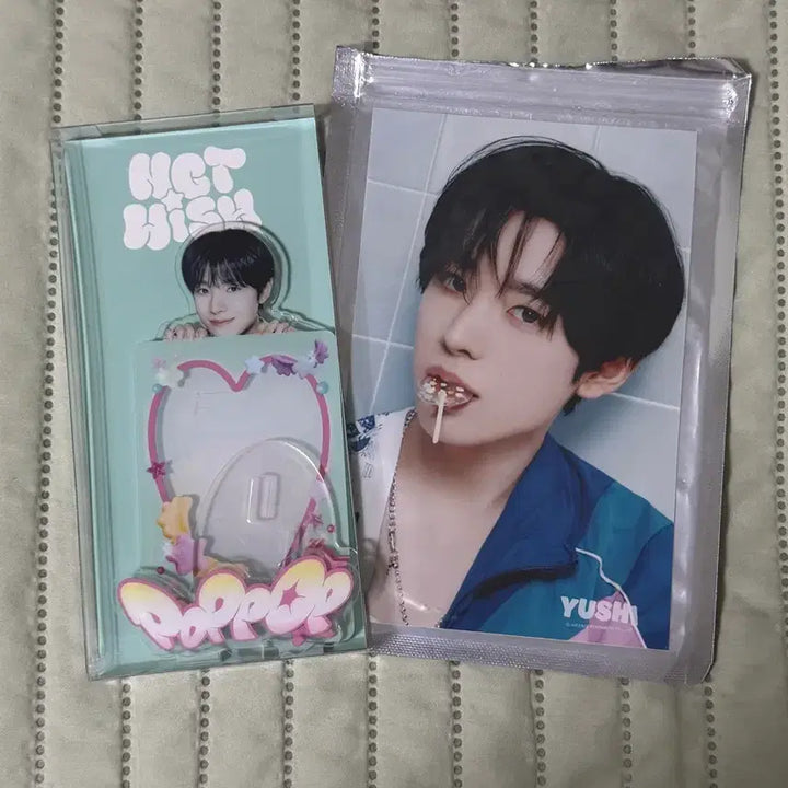 [SOLD OUT] <미개봉> NCT WISH 팝팝 엠디 유우시 아크릴 스탠드