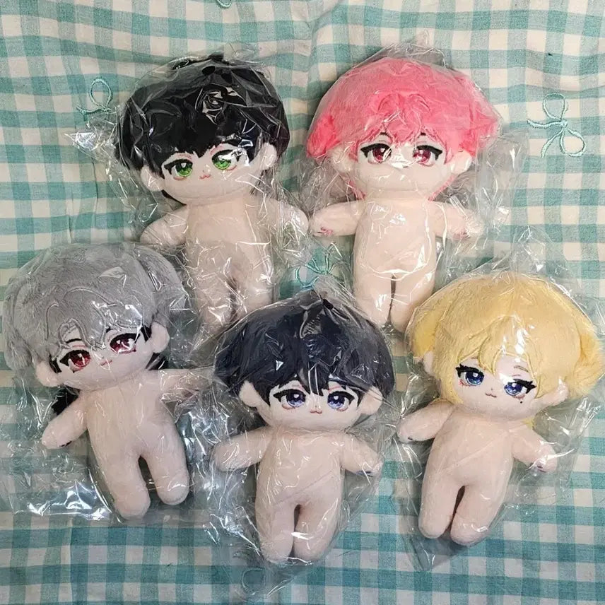 [BUNJANG] Dalcom PLAVE 10cm Plush Doll Bundle Set / 달콤플브 10cm 솜깅 미개봉 일괄 플레이브속성