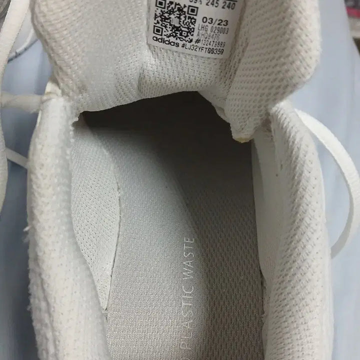 [BUNJANG] Adidas GameCourt 2 Silver (245) / 아디다스 게임코트2 메탈릭 실버 (245)