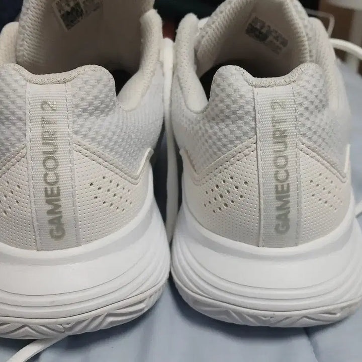 [BUNJANG] Adidas GameCourt 2 Silver (245) / 아디다스 게임코트2 메탈릭 실버 (245)