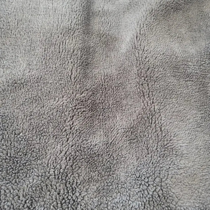 [BUNJANG] Unbranded Reversible Long Fleece Coat Jacket / 카키,블랙 양면 롱뽀글이 양털 코트 자켓