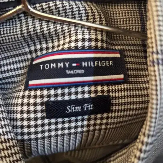 [BUNJANG] Tommy Hilfiger Check Pattern Long Sleeve Shirt / 타미힐피거 체크 긴팔 셔츠