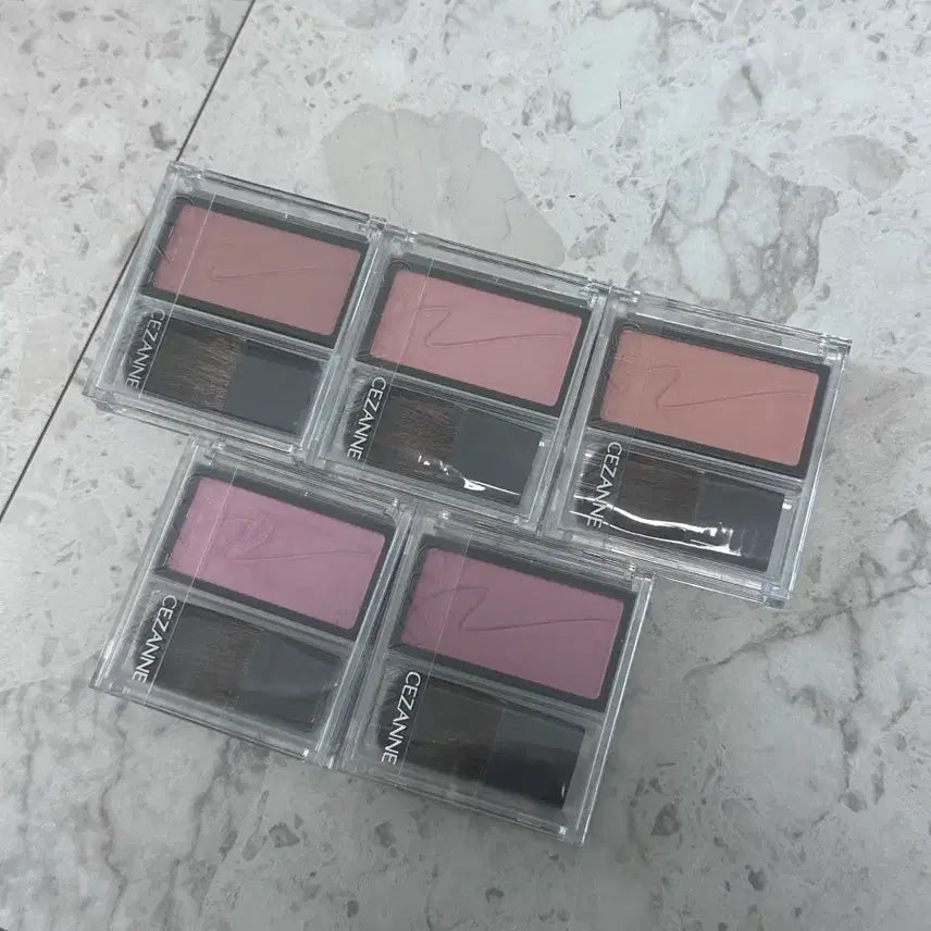[BUNJANG] Cezanne Blush / 1회사용) 세잔느 치크 블러쉬 블러셔 전색상