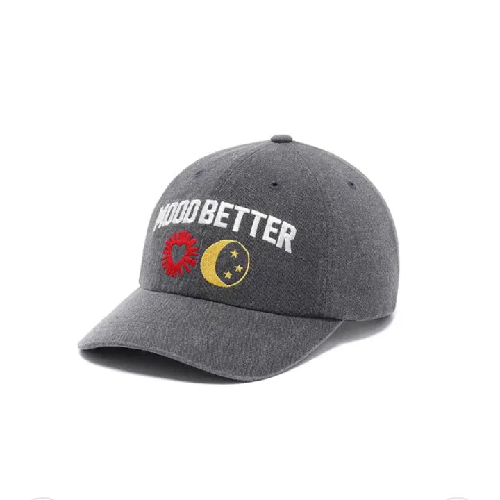 [SOLD OUT] 새상품) 무드베러 심볼 볼캡 차콜