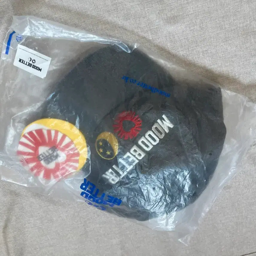 [SOLD OUT] 새상품) 무드베러 심볼 볼캡 차콜