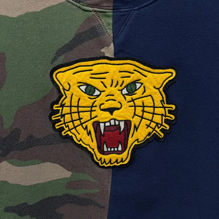 [BUNJANG] Polo Ralph Lauren Tiger Patch Sweatshirt / 폴로 랄프로렌 타이거 패치 맨투맨
