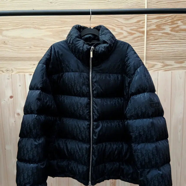 [BUNJANG] Dior Oblique Padded Jacket / [블랙 사이즈 60] 디올 오블리크 패딩