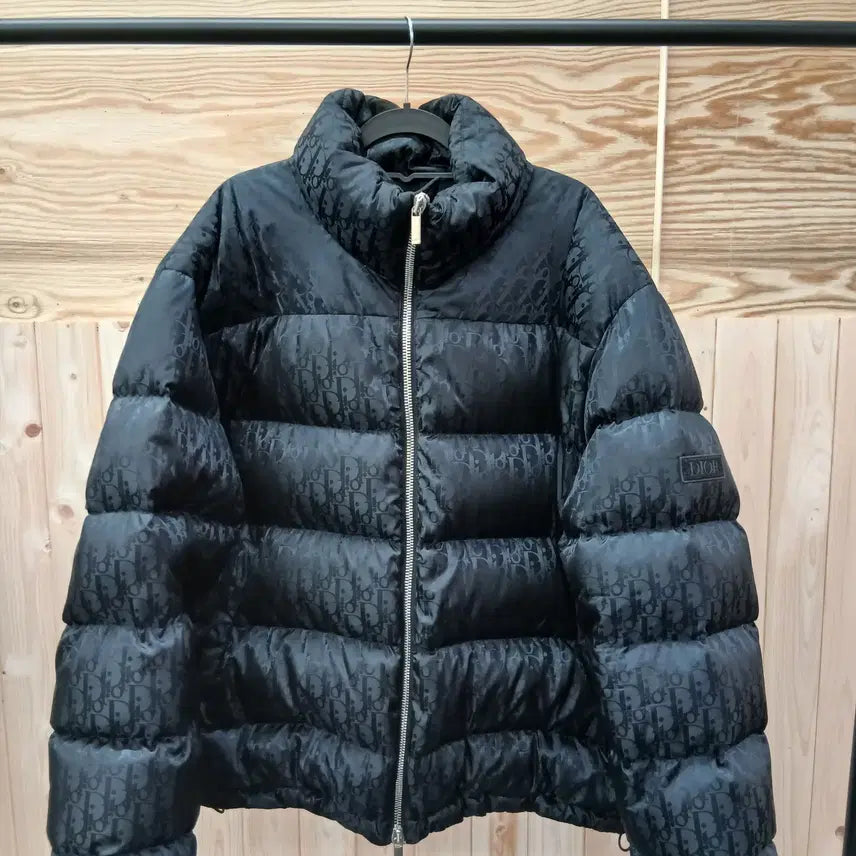 [BUNJANG] Dior Oblique Padded Jacket / [블랙 사이즈 60] 디올 오블리크 패딩