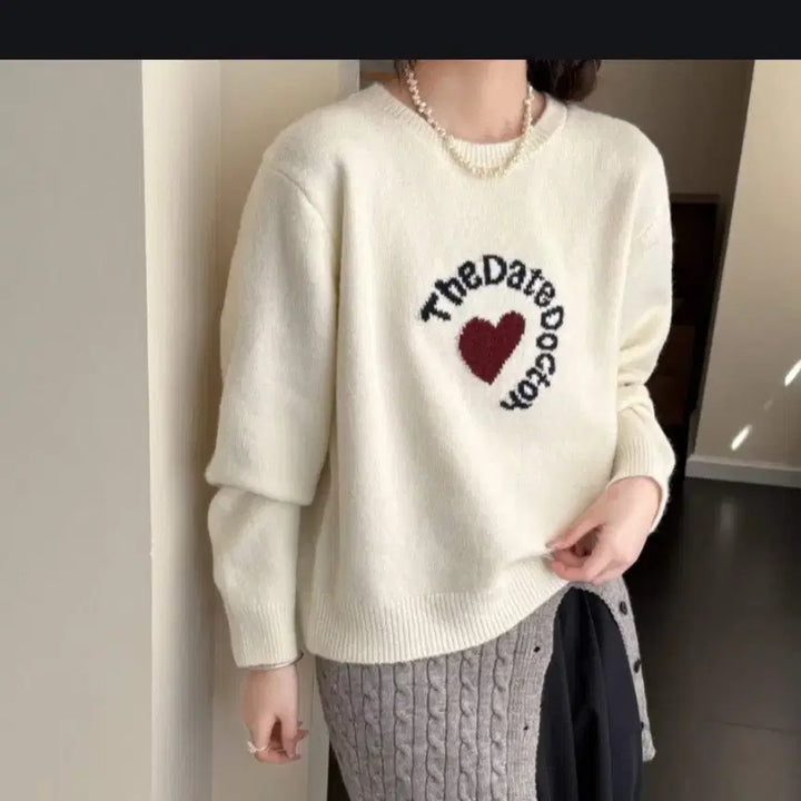 [BUNJANG] Heart Knit / 하트니트(새상품)