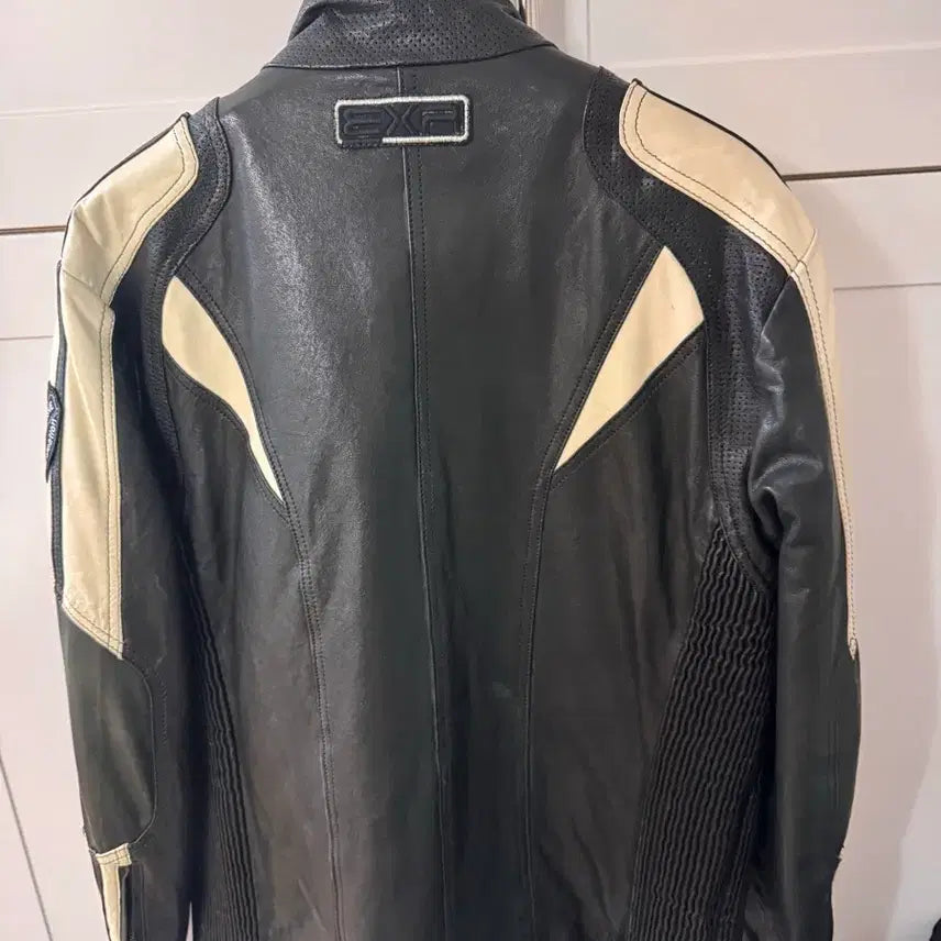 [BUNJANG] EXR Leather Racing Jacket / exr 양가죽 레이싱 자켓 (착용샷o)