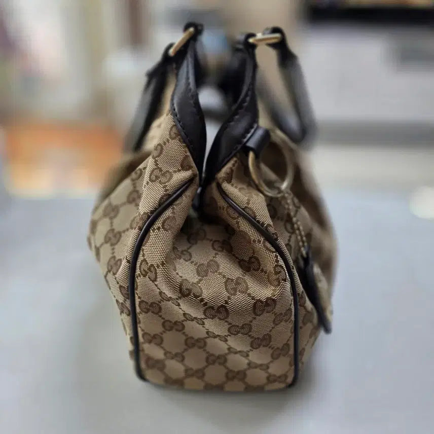 [BUNJANG] Gucci GG Logo Canvas Tote Bag / 구찌 GG 로고 캔버스 토트백 정품 보증서 첨부