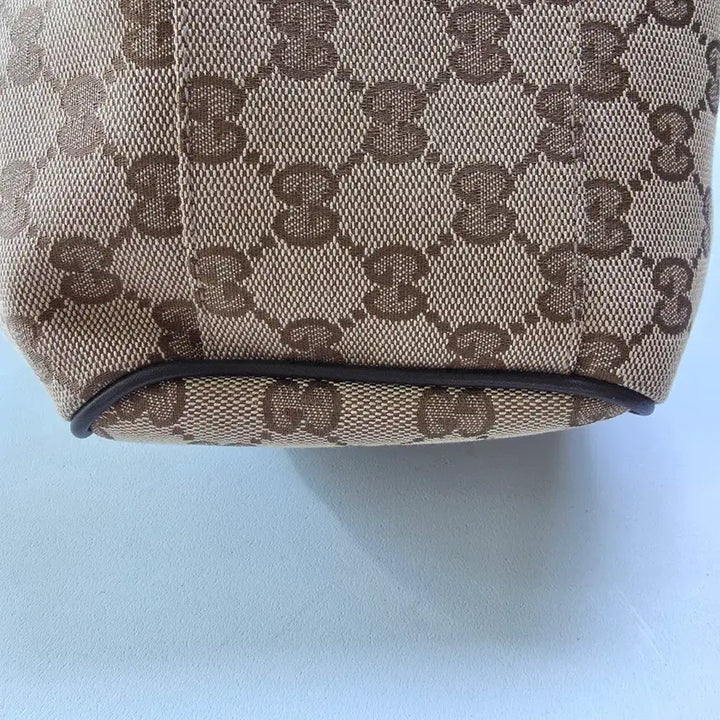 [BUNJANG] Gucci GG Logo Canvas Tote Bag / 구찌 GG 로고 캔버스 토트백 정품 보증서 첨부
