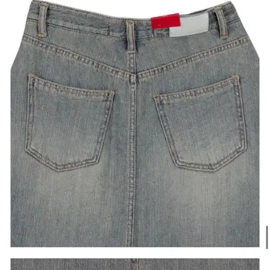 [BUNJANG] Rit Kim Vintage Denim Maxi Skirt / 맥시 데님 스커트 롱 스커트 릿킴 빈티지스커트 바온 블랙업