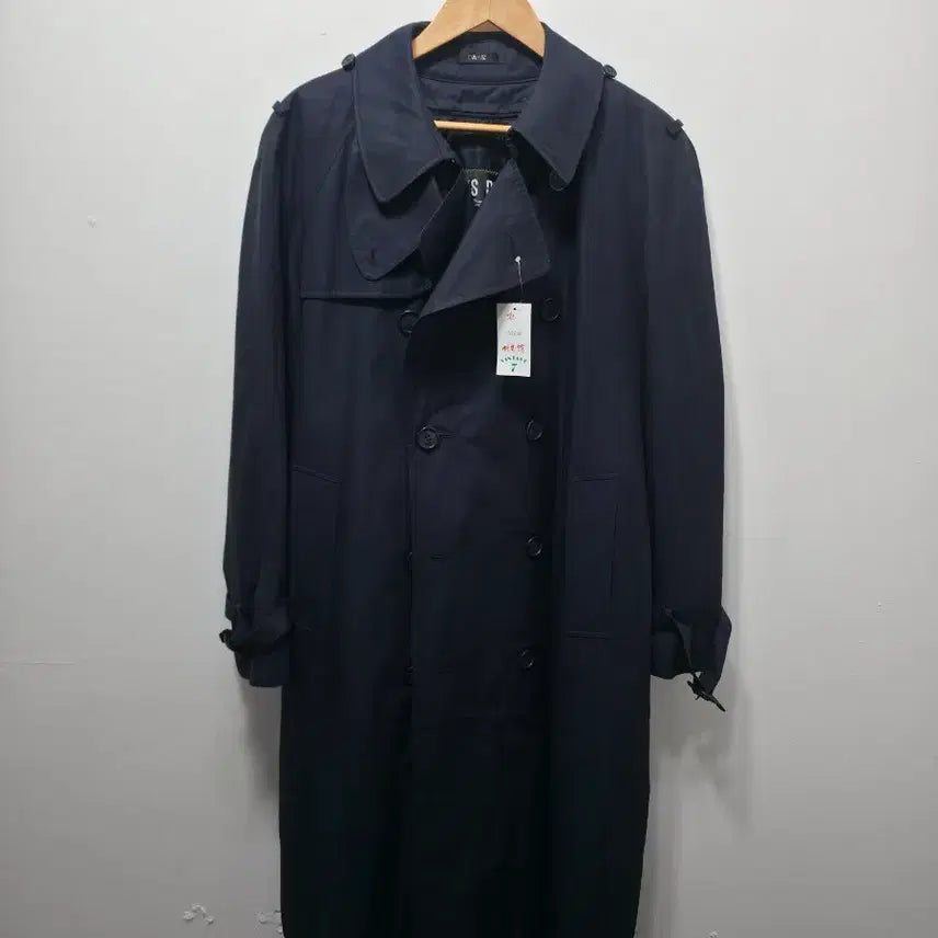 [BUNJANG] Trench Coat Jacket (Navy, Size 100) / 닥스 네이비 트렌치 코트 자켓 100사이즈