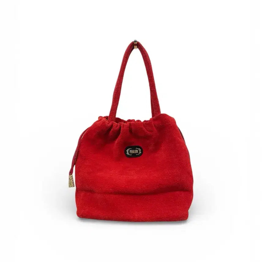 [BUNJANG] FEILER Red Velvet Tote Bag / FEILER 레드 벨벳 토트백