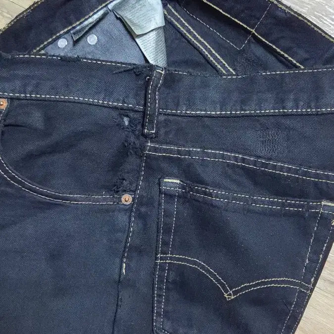 [BUNJANG] LEVIS 517 Black Bootcut Jeans / Vintage 빈티지 LEVIS 리바이스 517 블랙 부츠컷 33