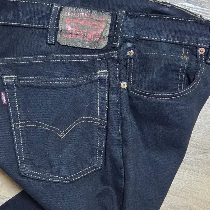 [BUNJANG] LEVIS 517 Black Bootcut Jeans / Vintage 빈티지 LEVIS 리바이스 517 블랙 부츠컷 33