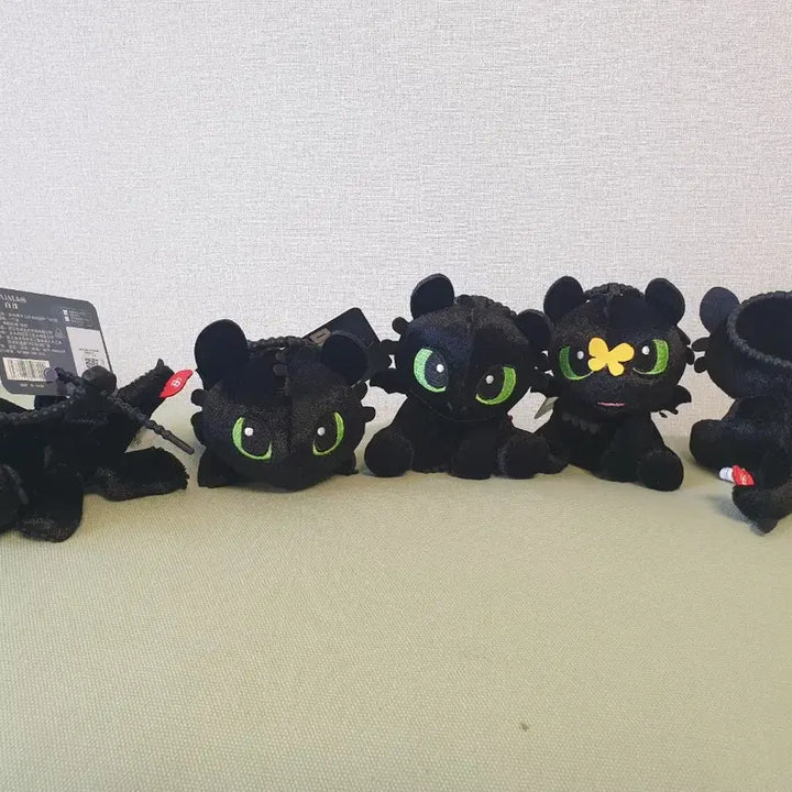 [BUNJANG] How to Train Your Dragon Belora Toothless Keyring / 드래곤 길들이기 벨로아 투슬리스 인형 키링