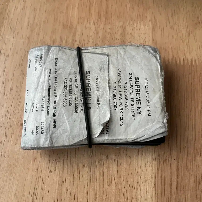 [BUNJANG] MM6 Maison Margiela x Supreme Wallet / OS 마르지엘라 슈프림 월렛 mm6 Supreme